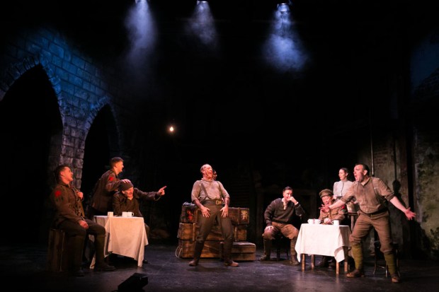 The cast of BIRDSONG.