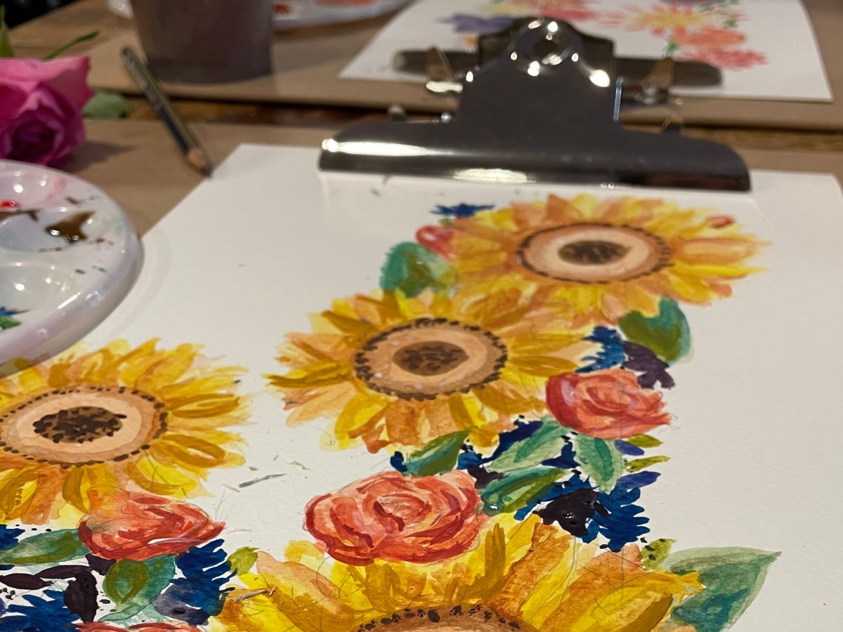 Botanical lettering workshops with Amy Harwood at The Lunch Lounge,&nbsp;Southampton